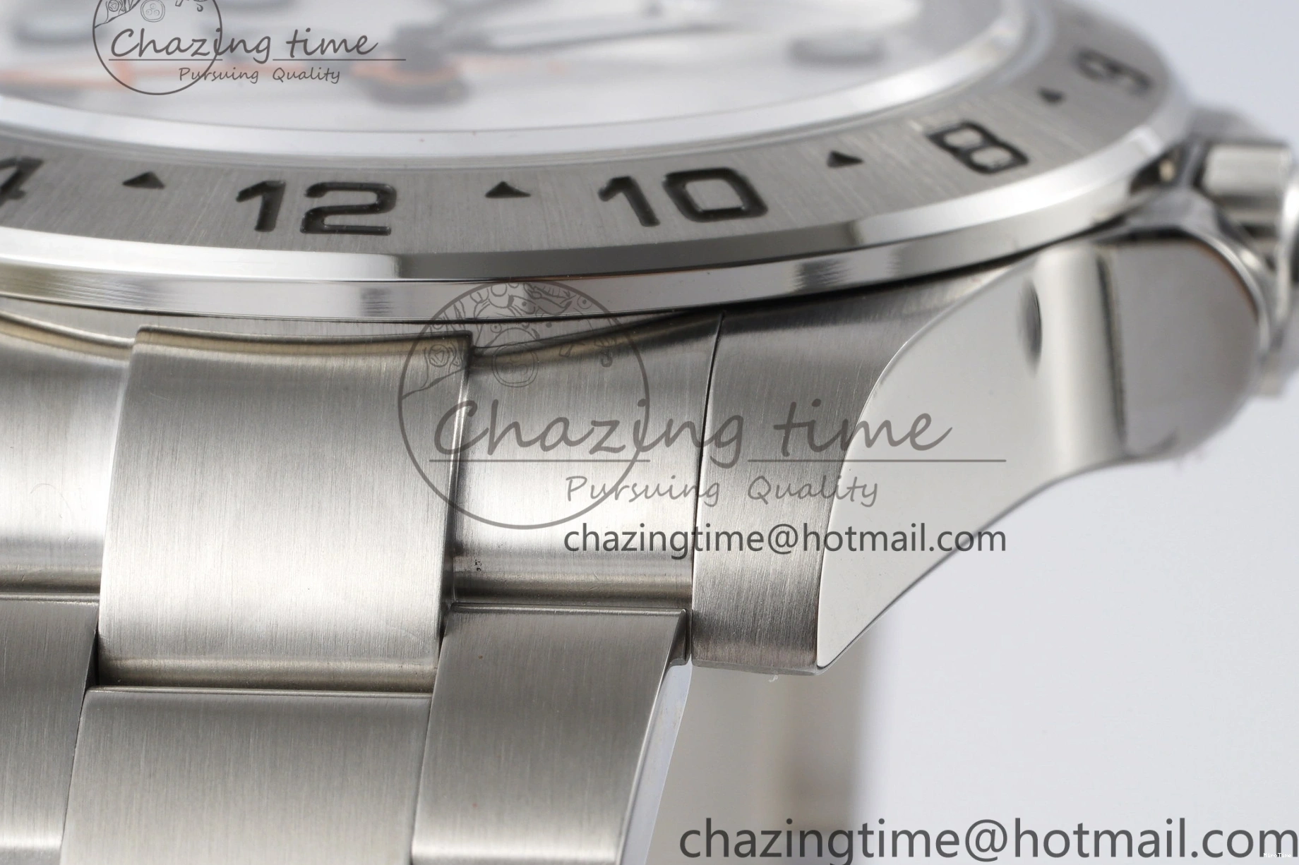 MiroTime 0117 Versatile Explorer II 42mm 216570 Black 904L SS JDF 1:1 Best Edition White Dial on Bracelet VR3285 CHS V 2174